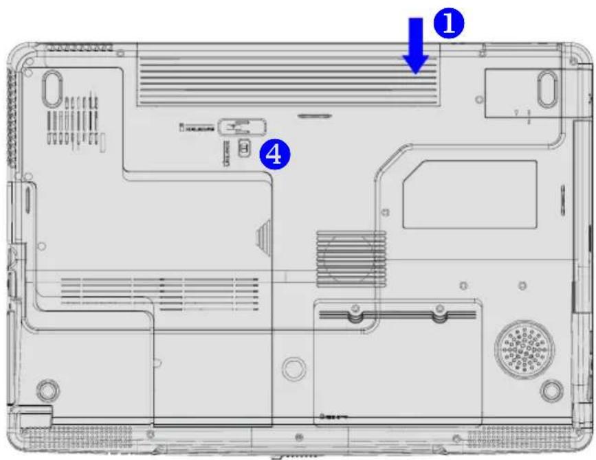 TARGA Traveller 1776 X2 - Replacing the Battery Pack - 1