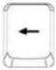 TARGA Traveller 1776 X2 - Cursor Keys - 2