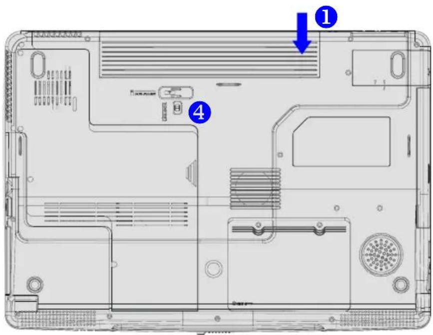 TARGA Traveller 1720 ML42 - Replacing the Battery Pack - 1