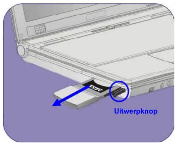 Uitwerpknop