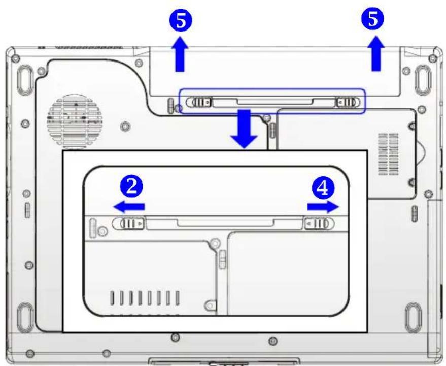 TARGA Traveller 1577 X2 - Sähär tar du bort batteriet: - 1