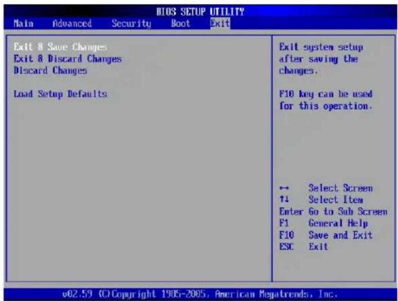 TARGA Traveller 1577 X2 - Exit menu - 1