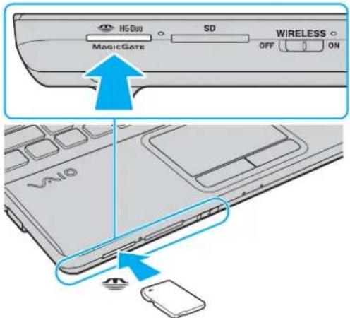 HG Duo SD WIRELESS MAGICGATE OFF ON VAIO