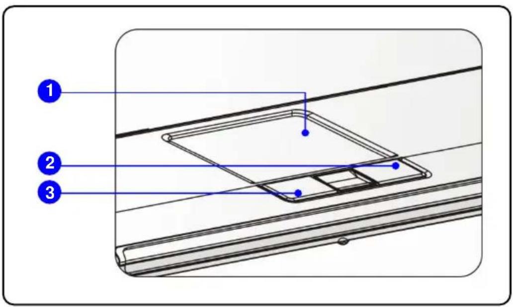 MSI PR210-065NL - Das Touchpad - 1
