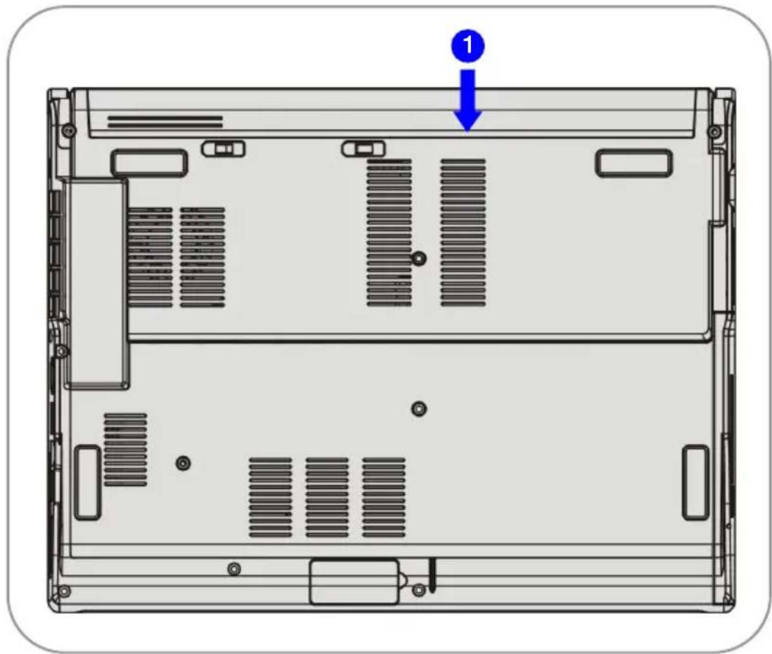 MSI PR210-065NL - Die Batteriepackung ersetzen - 1