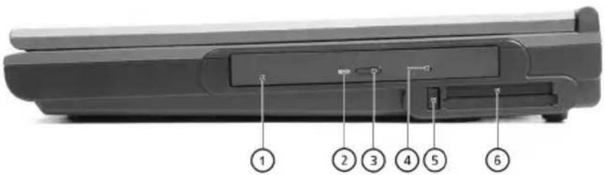 ACER Aspire 1350 - Rechte Seite - 1