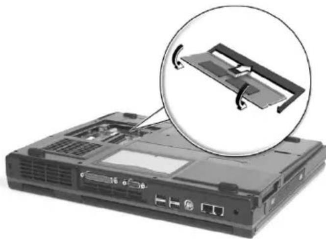ACER Aspire 1350 - Installation von Speicher: - 2