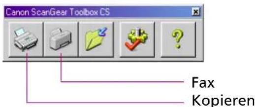 Canon ScanGear Toolbox CS Fax Kopieren
