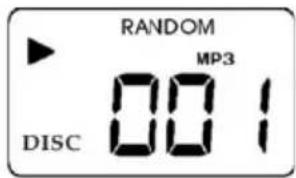 Karcher Audio RR 5060 - Random play mode - 1