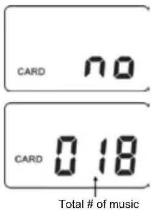 Karcher Audio RR 5060 - SD/MMC CARD PLAYBACK IMPORTANT NOTE: - 1
