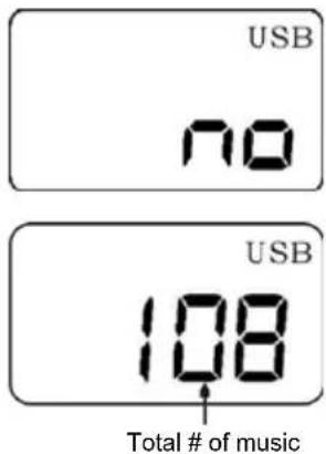 Karcher Audio RR 5061 - USB OPERATION IMPORTANT NOTE: - 1