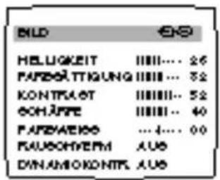 BILD HELUGKEIT IIII... 26 PARZÄTTIGUNG IIII... 32 KONTRAST IIIII... 52 GÖHÄRTE IIIIII... 40 PARZAERGO ... 4... 00 KAUSCHYERM AUS DYNAMOKONIK AUS