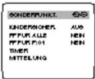 SONDERPUNKT. KINDERPNICHER FFUR ALLE FFUR F:01 TIMER MITTELUNG