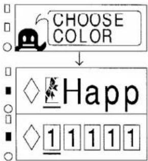 CHOOSE COLOR Happ 1 1 1 1 1
