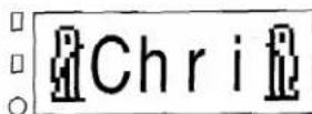 BROTHER P-Touch ST-5 - Type in your name. - 6
