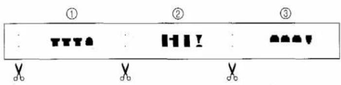 ① ② ③ Y Y X H I Y X X X Y X