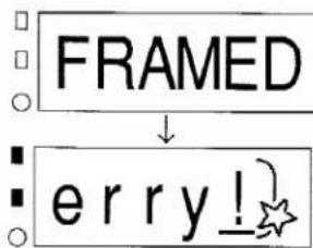 FRAMED ↓ erry!