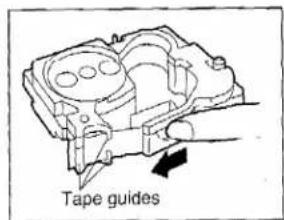 Tape guides