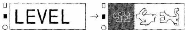 LEVEL →