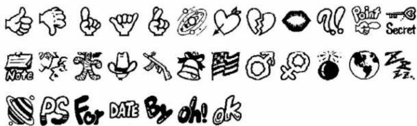 Hand Hand Hand Hand Heart Heart Word Word Point Secret Note Note PS For DATE By oh! ok