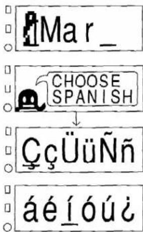 Mar__ CHOOSE SPANISH ÇçÜüÑñ áéíóú¿