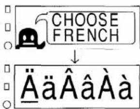 CHOOSE FRENCH ÄäÄåÄà