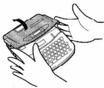 BROTHER P-Touch ST-5 - CLEANING THE PRINT HEAD AND ROLLERS - 3