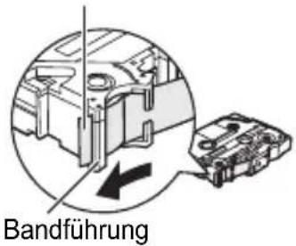 Bandführung