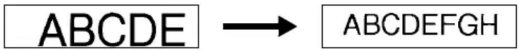 BROTHER P-Touch 7600 - Automatische Verkleinerung einstellen - 1