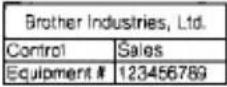 BROTHER P-Touch 7600 - Autoformat-Vorlagen verwenden - 5