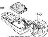 BROTHER P-Touch 7100 - Stromversorgung und Bandkassetten - 4