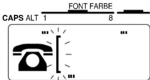 CAPS ALT 1 FONT FARBE 8