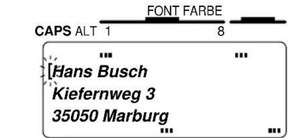 FONT FARBE CAPS ALT 1 8 [Hans Busch Kiefernweg 3 35050 Marburg