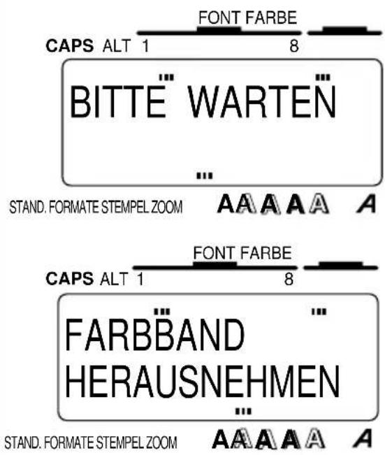 CAPS ALT 1 FONT FARBE 8 BITTE WARTEN ... STAND. FORMATE STEMPEL ZOOM AAAAA A CAPS ALT 1 FONT FARBE 8 FARBAND HERAUSNEHMEN ... STAND. FORMATE STEMPEL ZOOM AAAAA A