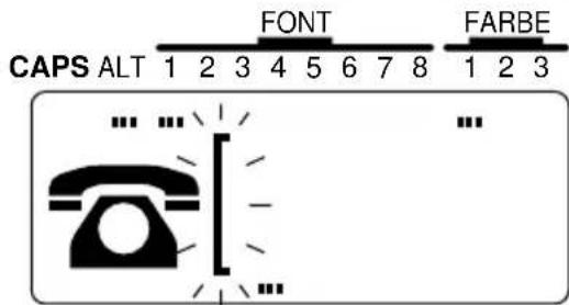 CAPS ALT FONT FARBE 1 2 3 4 5 6 7 8 1 2 3