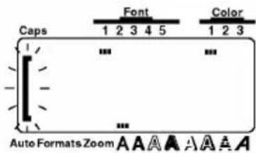Caps Font Color 1 2 3 4 5 1 2 3 Auto Formats Zoom A A A A A A A A