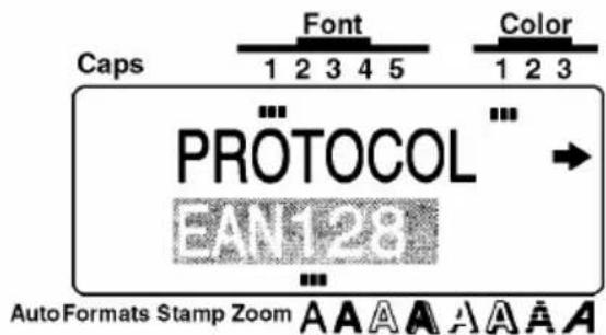 Caps Font Color 1 2 3 4 5 1 2 3 PROTOCOL EAMF28 AutoFormats Stamp Zoom A A A A A A A A