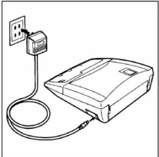 BROTHER P-Touch 530 - Power Supply (Refer to pages 11 and 12 for details.) - 2