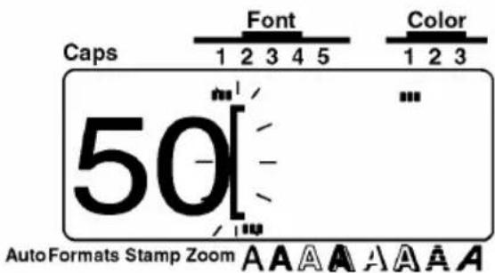 Caps Font Color 1 2 3 4 5 1 2 3 50 AutoFormats Stamp Zoom A A A A A A A A