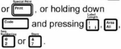 BROTHER P-Touch 530 - ERROR MESSAGE LIST - 7