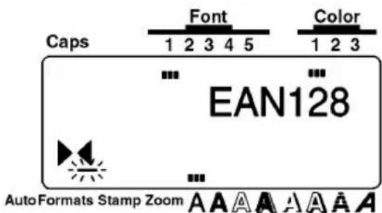 Caps Font Color 1 2 3 4 5 1 2 3 EAN128 AutoFormats Stamp Zoom A A A A A A A A