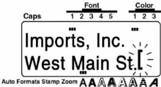 Caps Font Color 1 2 3 4 5 1 2 3 Imports, Inc. West Main St. Auto Formats Stamp Zoom A A A A A A A