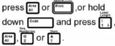 BROTHER P-Touch 530 - ERROR MESSAGE LIST - 6