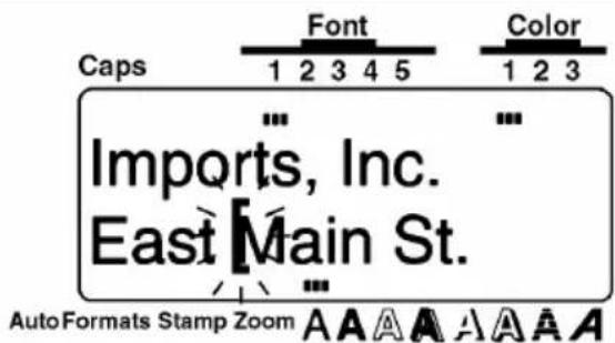 Caps Font Color 1 2 3 4 5 1 2 3 Imports, Inc. East Main St. AutoFormats Stamp Zoom A A A A A A A A