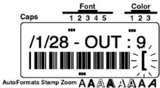 Caps Font Color 1 2 3 4 5 1 2 3 /1/28 - OUT : 9, AutoFormats Stamp Zoom A A A A A A A A