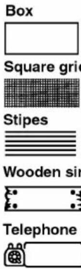 Box Square grid Stipes Wooden sin Telephone