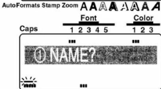 AutoFormats Stamp Zoom A A A A A A A A Caps Font Color 1 2 3 4 5 1 2 3 ... ... @ NAME?