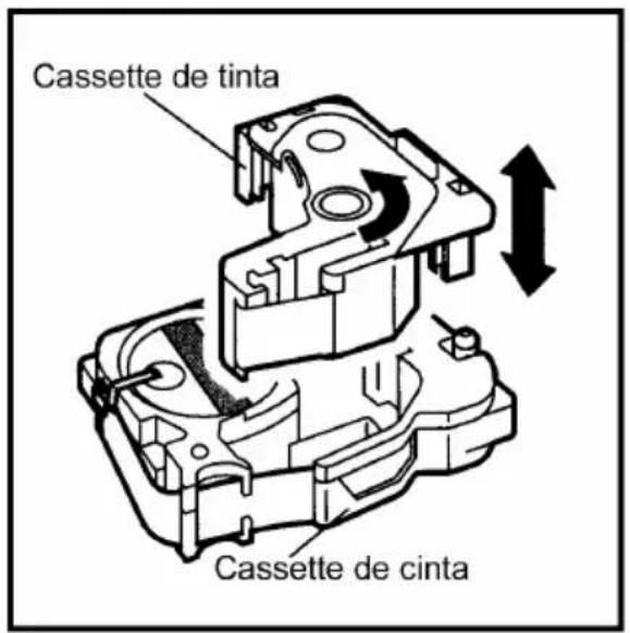 Cassette de tinta Cassette de cinta