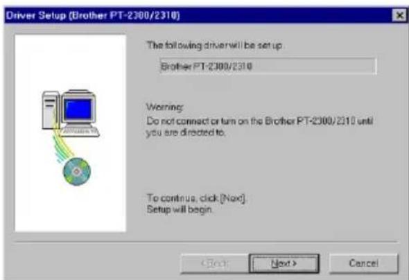 BROTHER P-Touch 2310 - Auto Format - 2