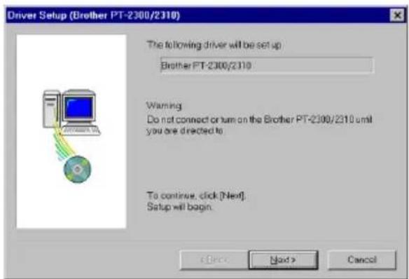BROTHER P-Touch 2310 - Para instalar el software P-touch Editor: - 3
